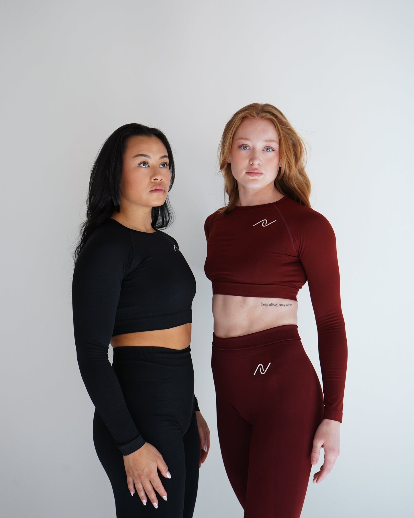 AURA CROPPED LONG SLEEVE