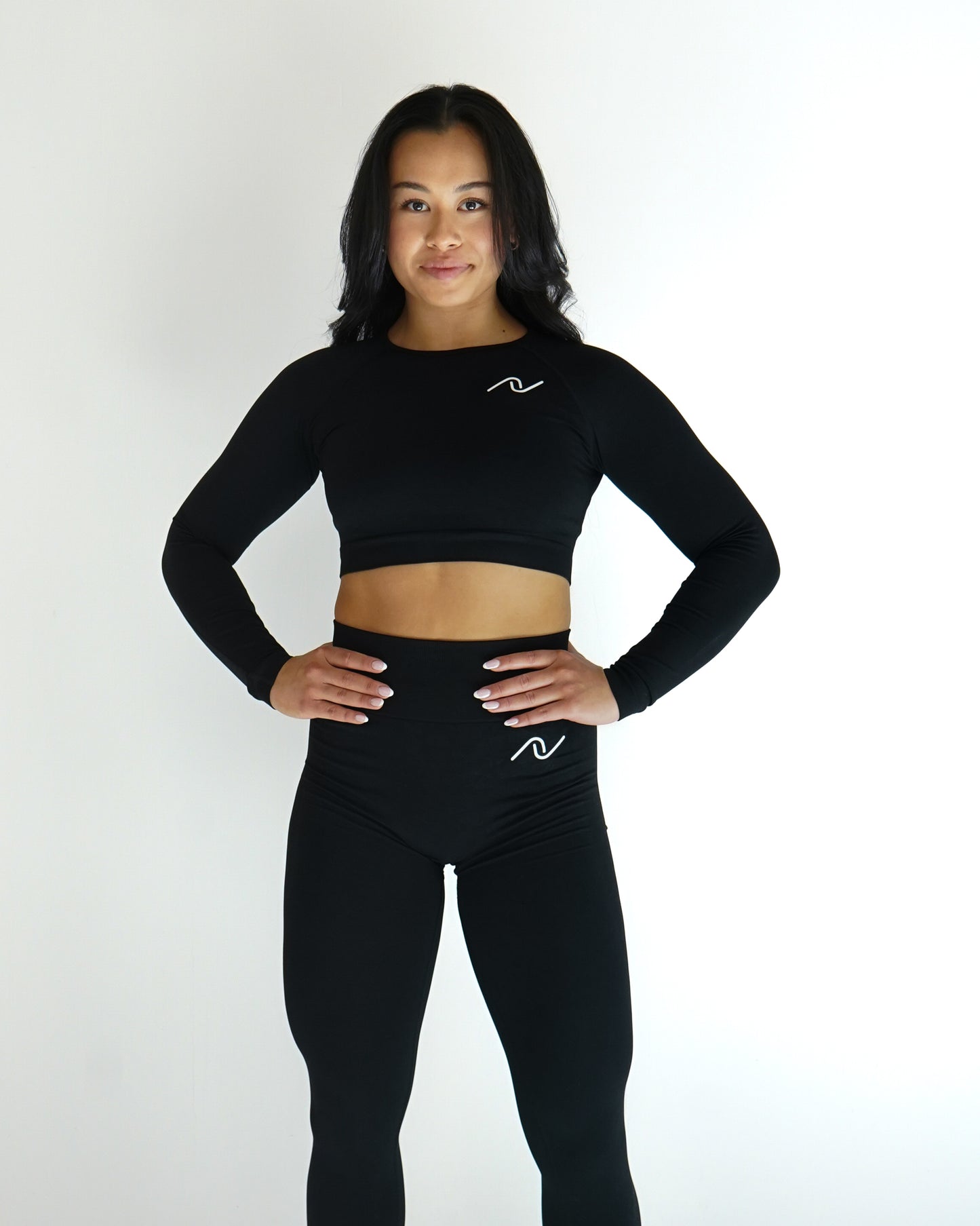 AURA CROPPED LONG SLEEVE