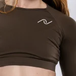 AURA CROPPED LONG SLEEVE